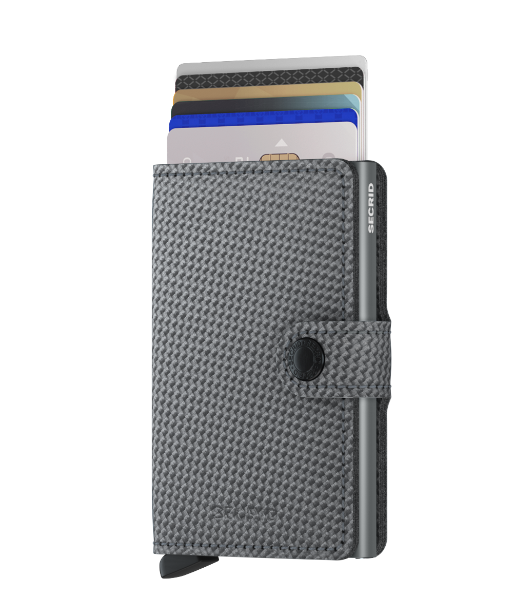 secrid Miniwallet carbon cool grey