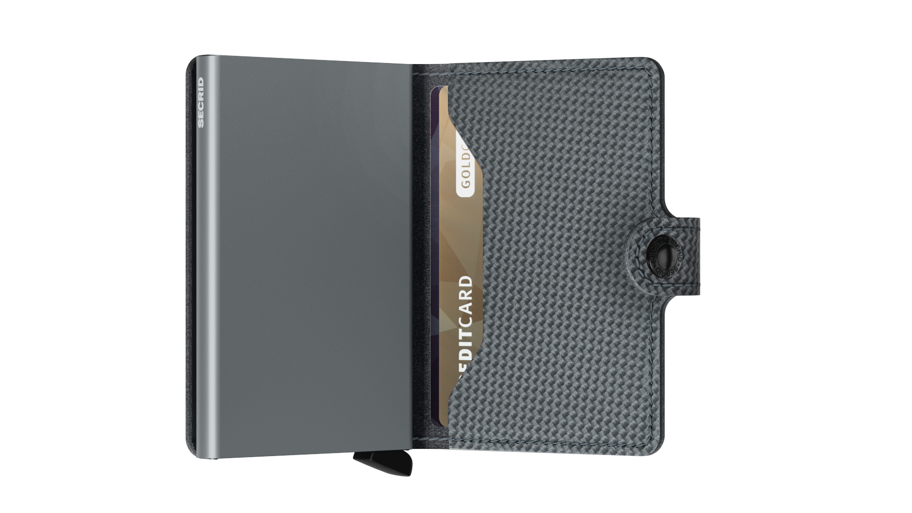 secrid Miniwallet carbon cool grey