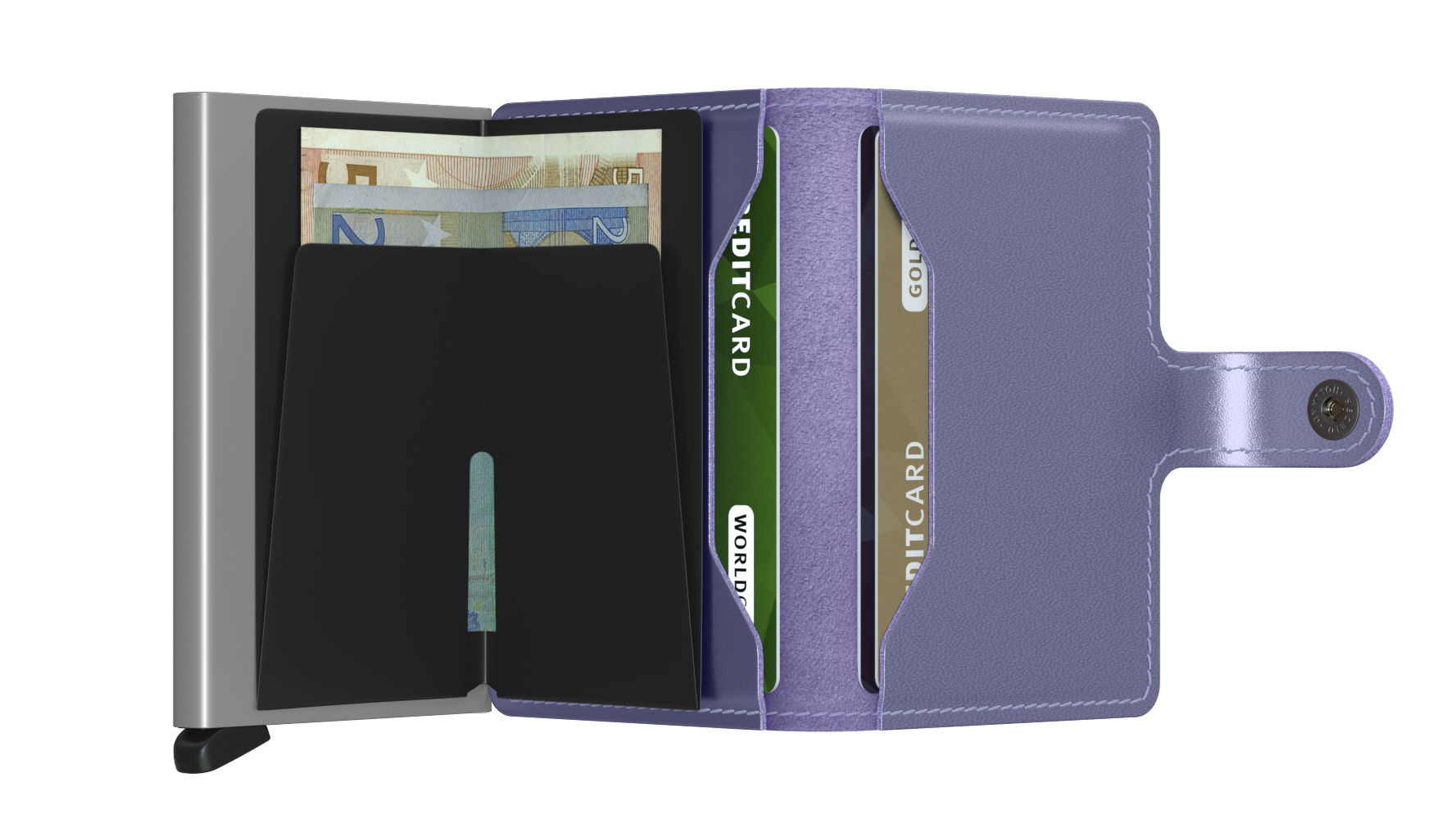 Secrid Miniwallet Metallic Rose