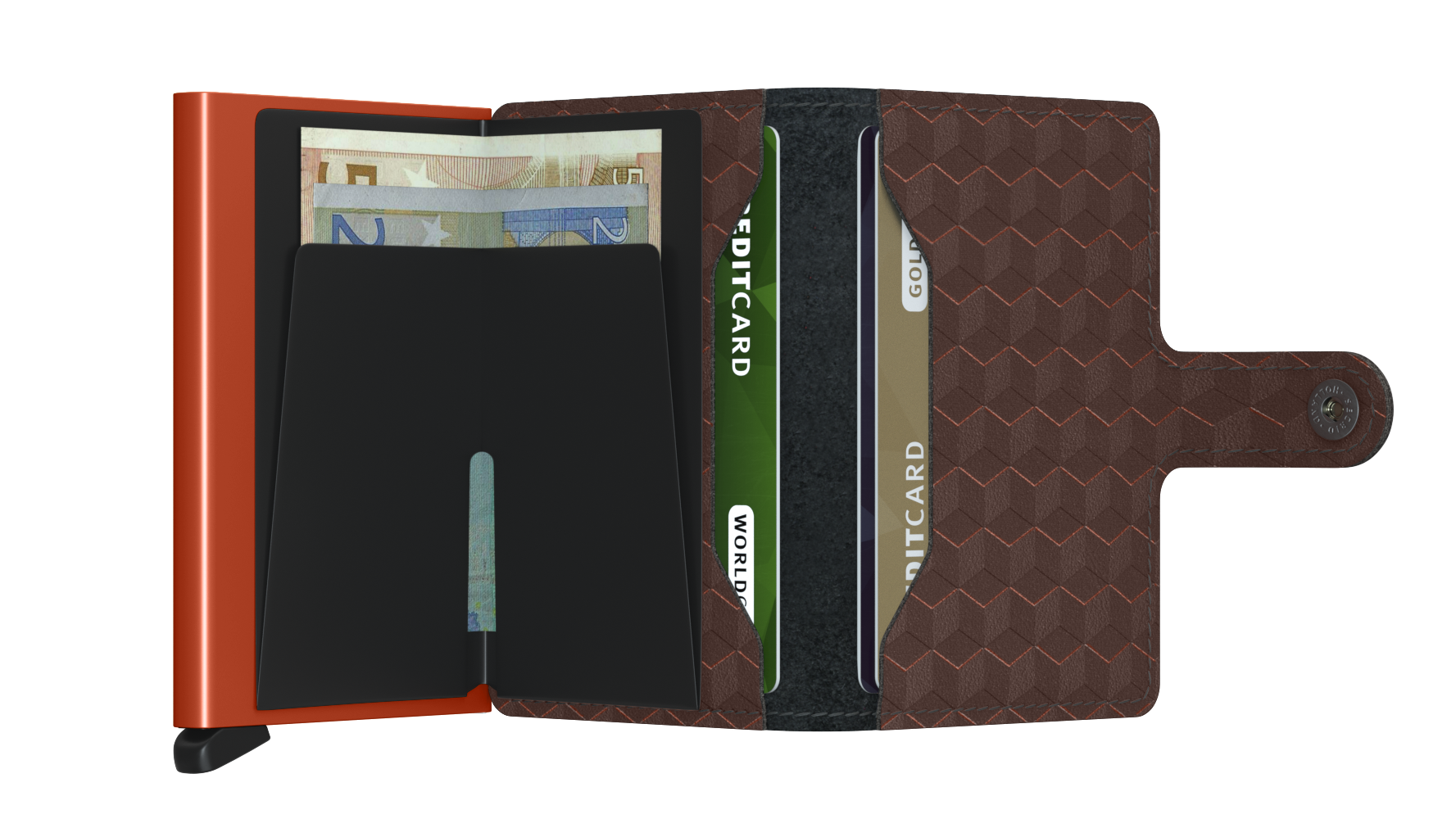 Secrid Miniwallet optisch schwarz