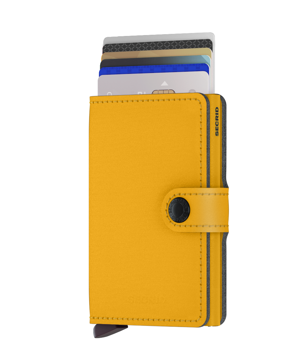 Secrid Miniwallet Yard (non-leather) powder ochre