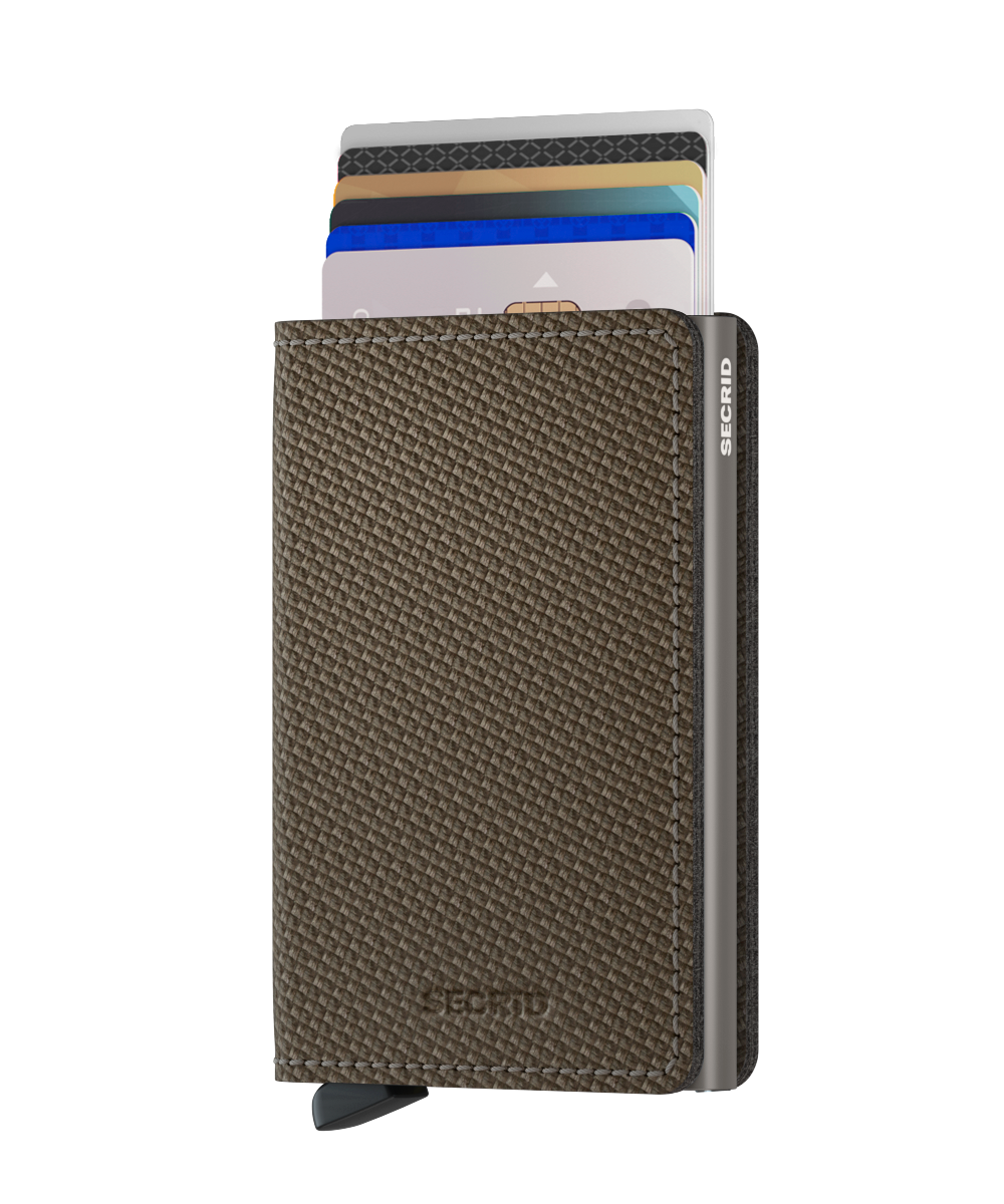 Secrid Slimwallet carbon khaki