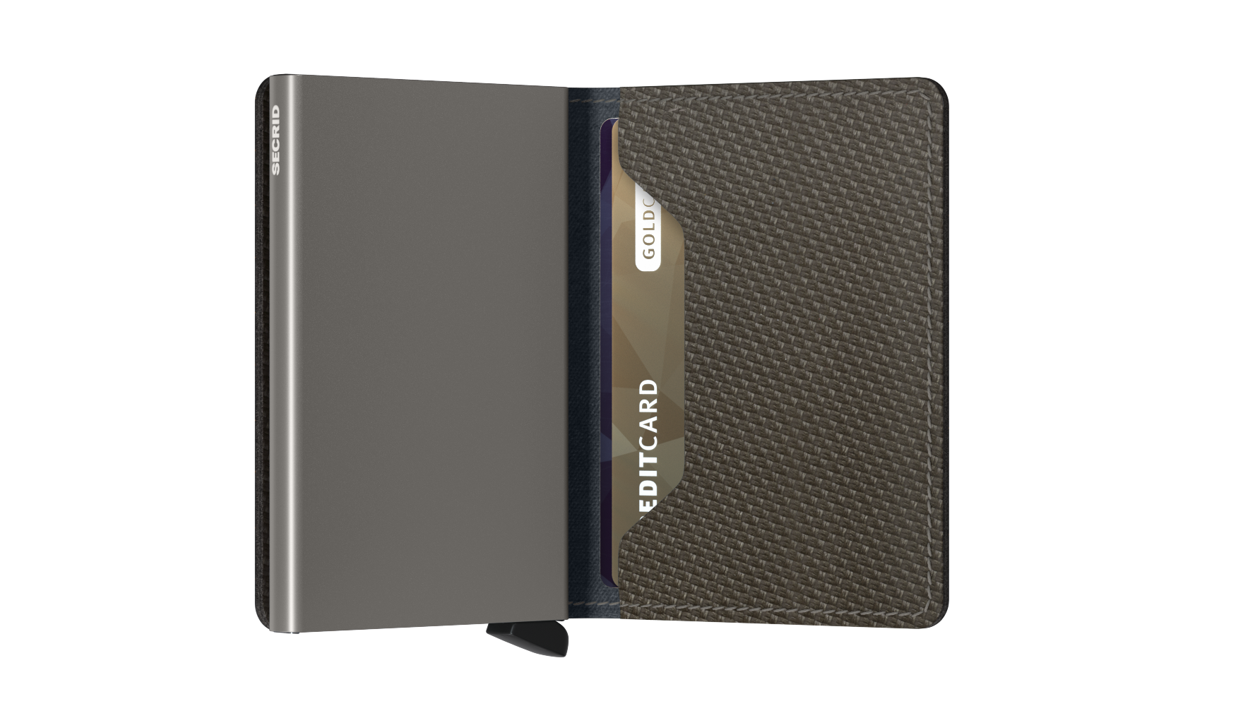 Secrid Slimwallet carbon khaki