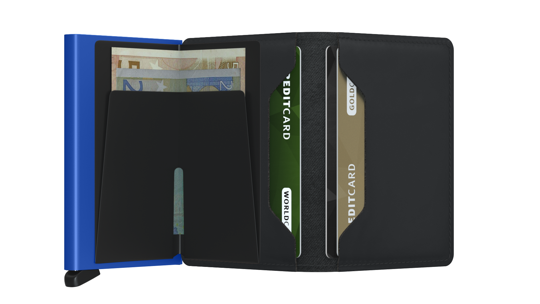 Secrid Slimwallet mattschwarz