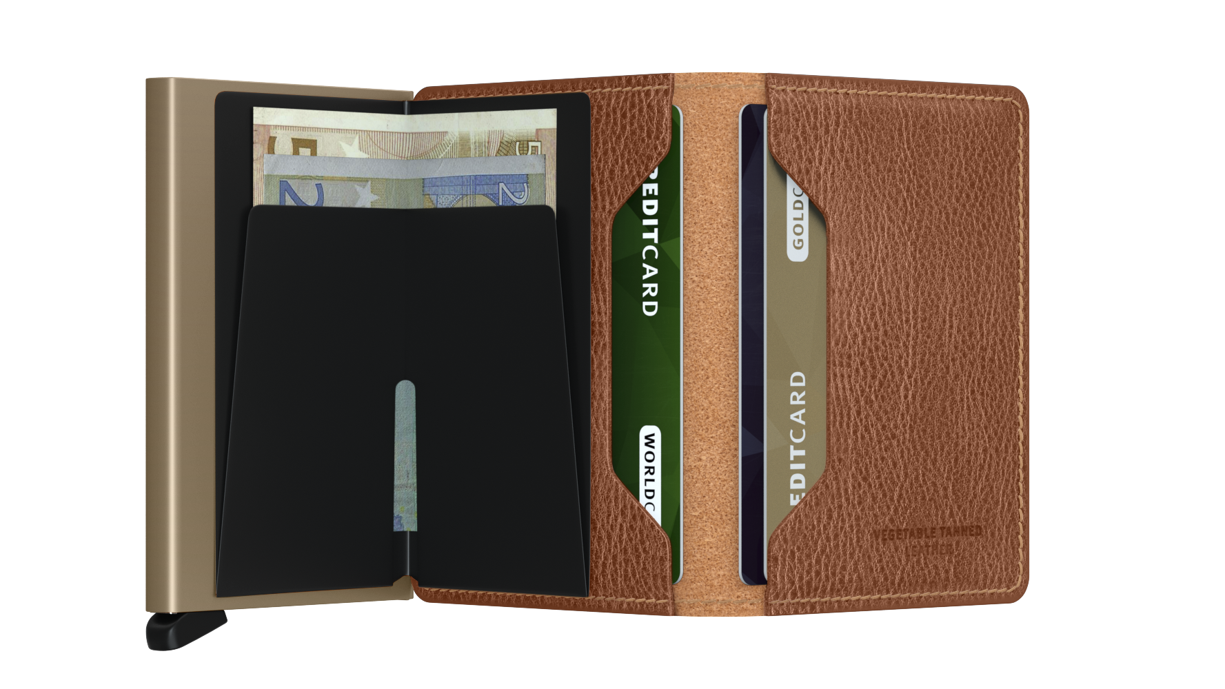 Secrid Slimwallet Veg Karamell