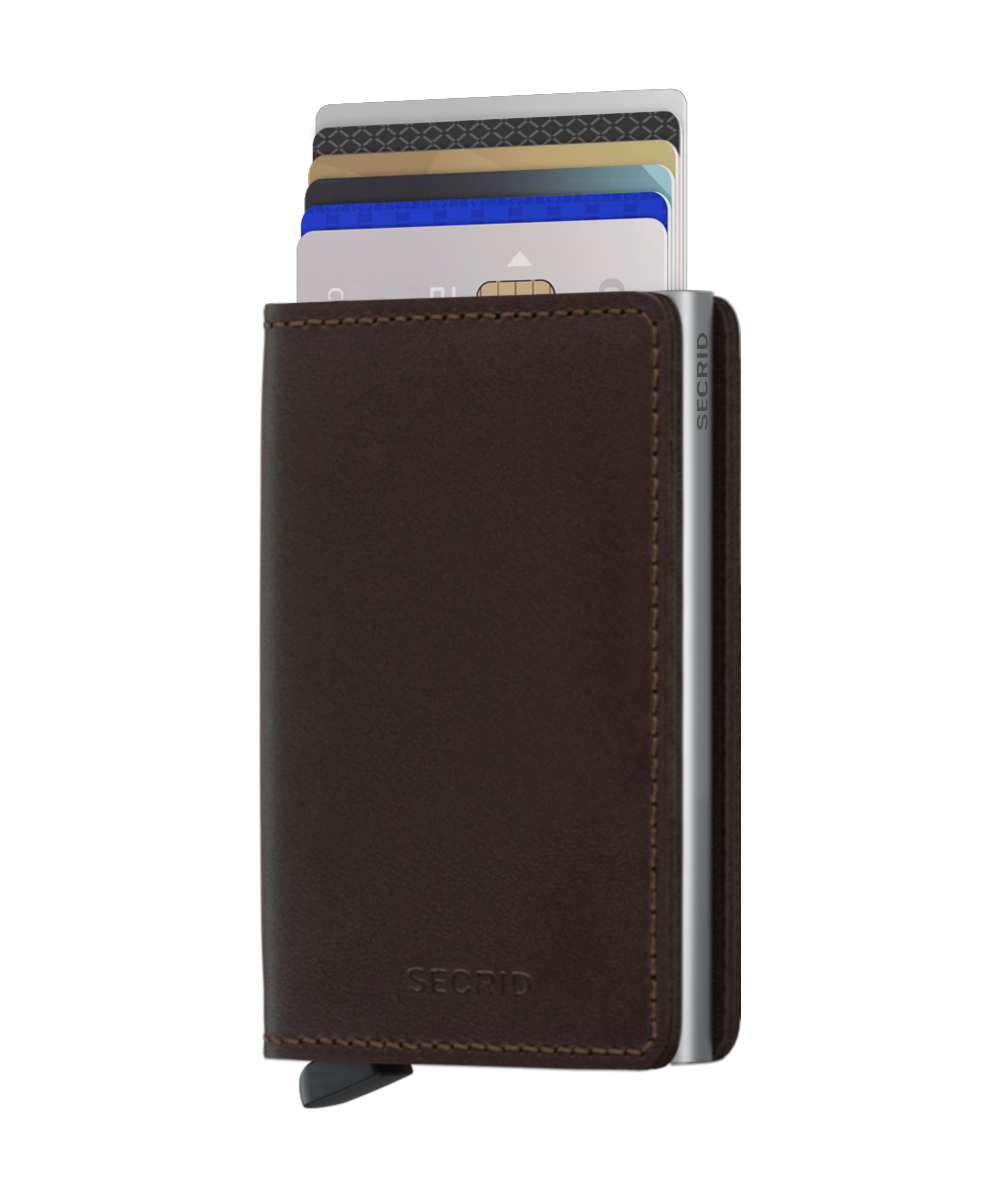 Secrid Slimwallet origineel donkerbruin