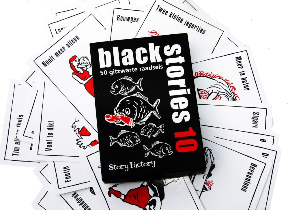 Black Stories 10 - 50 gitzwarte raadsels