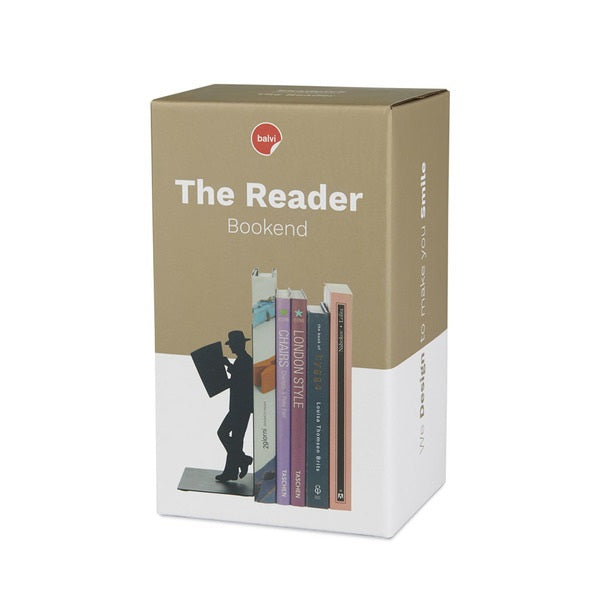 Boekensteun de lezer