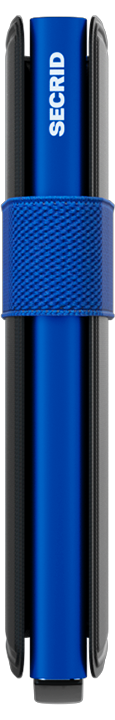 Secrid Bandwallet TPU (geen leer) zwart - kobalt