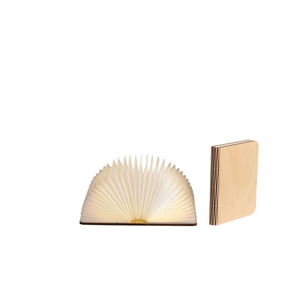 Buchlampenmedium aus Holz