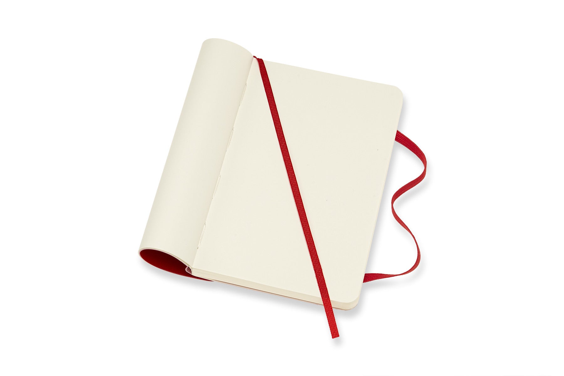 Moleskine notebook softcover pocket plain red