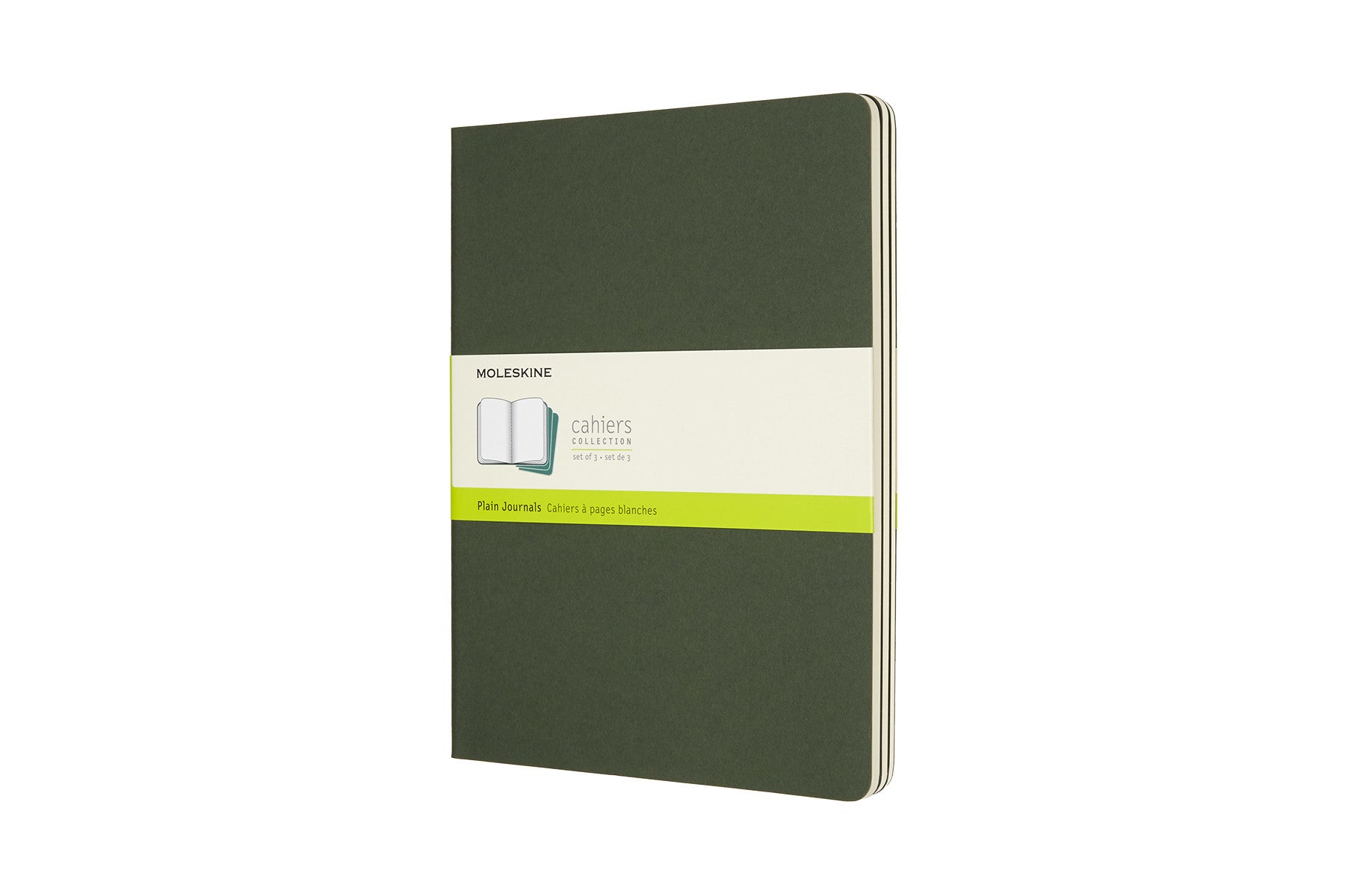 Moleskine notebook cahier x-large plain