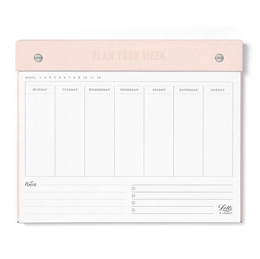 Weekly Notepad Undated Eco Friendly