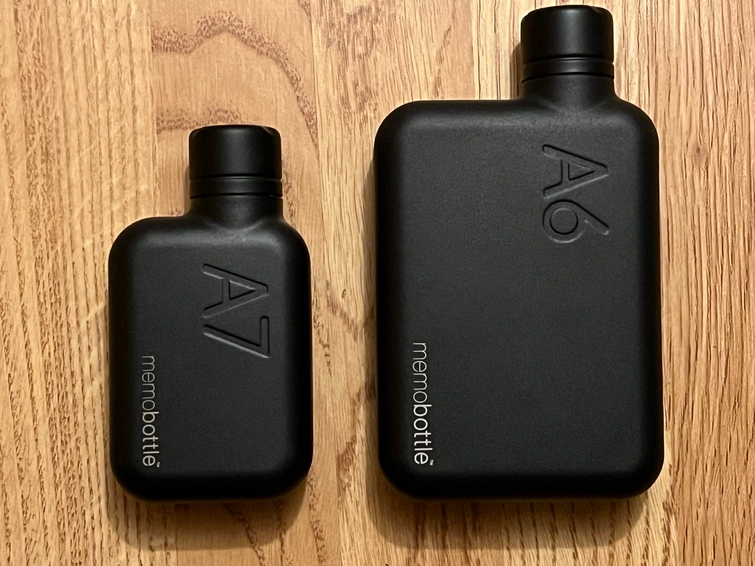 Memobottle Steel Black A6