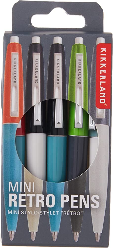 Mini Retro Pen Set 5
