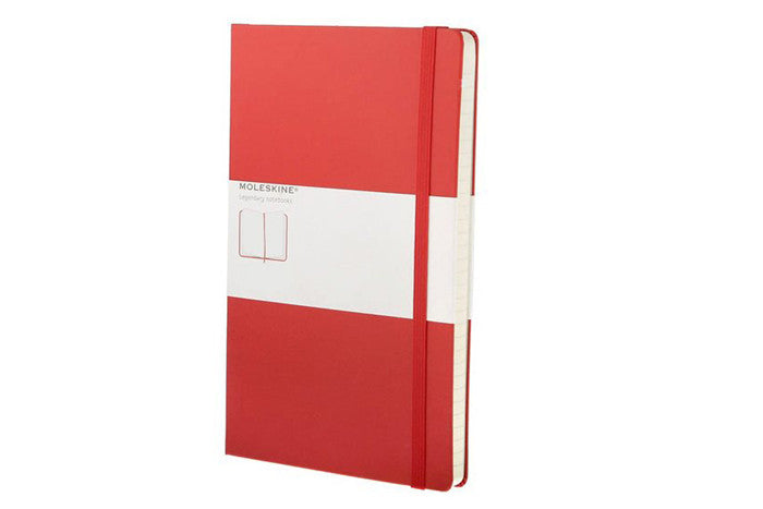 Moleskine notebook hardcover large plain