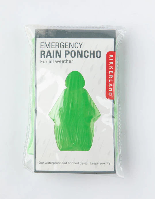 Emergency Rainponcho Travel