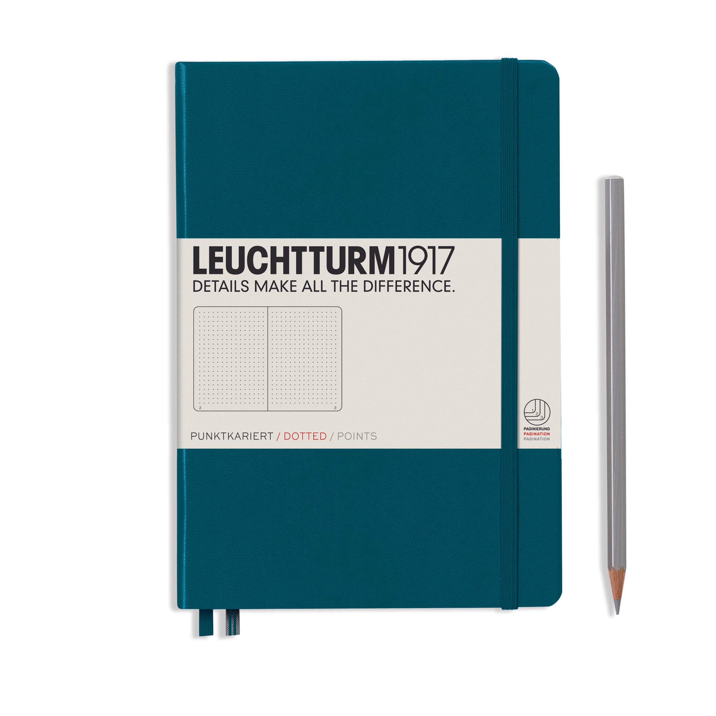 Leuchtturm medium gestippeld notitieboek (A5) hardcover