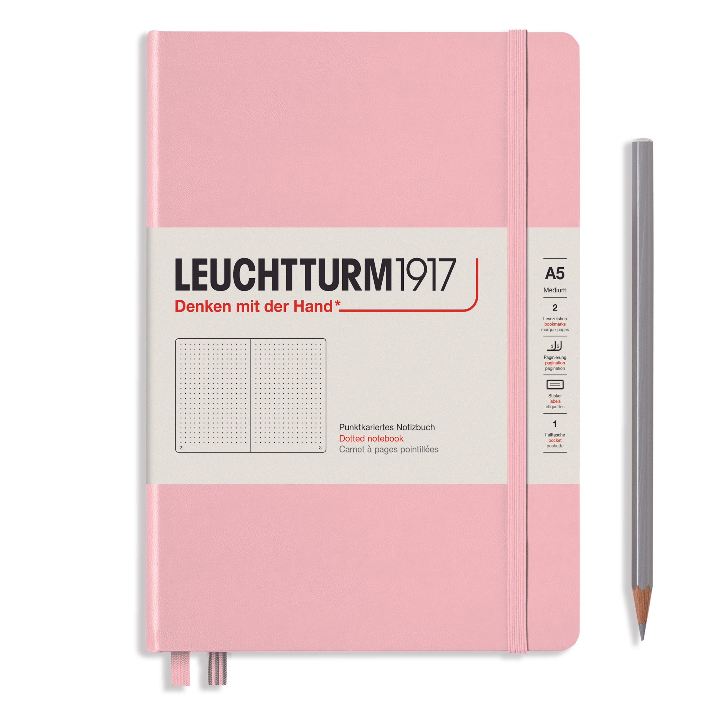 Leuchtturm medium gestippeld notitieboek (A5) hardcover