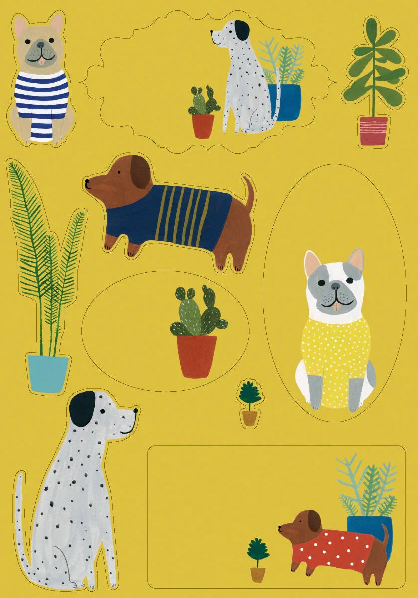 Schreibset dekoriert