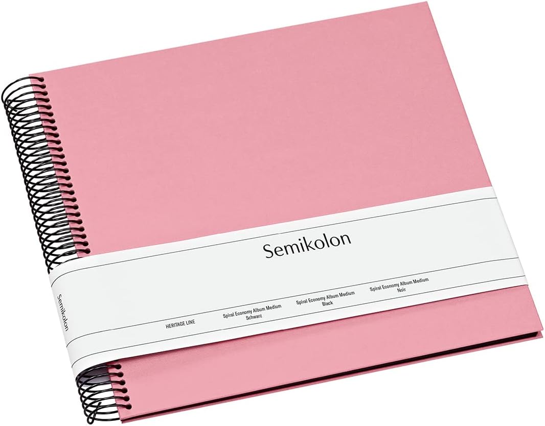 Semikolon Photo Album Spiral Economy Cream Medium