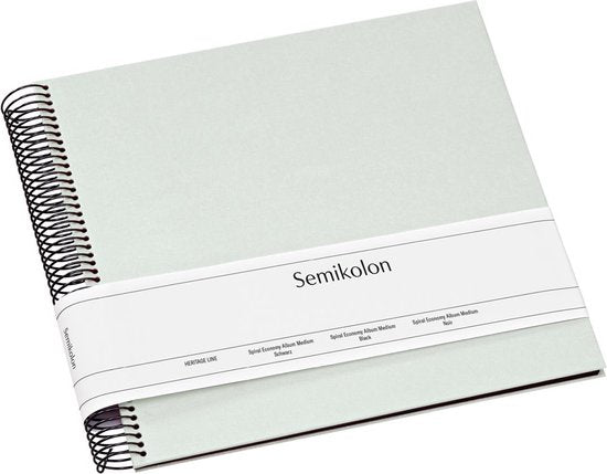 Semikolon Photo Album Spiral Economy Cream Medium