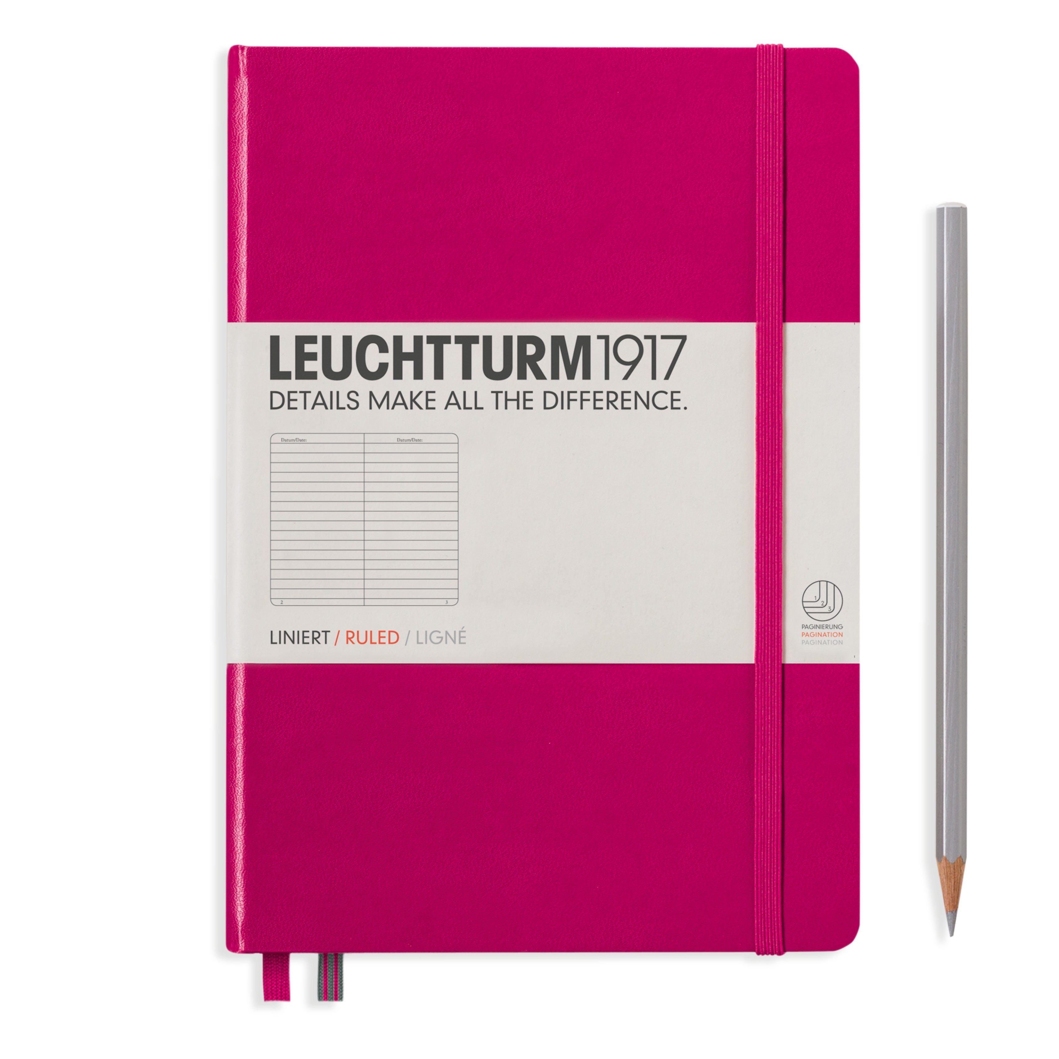 Leuchtturm medium lined notebook (A5) hardcover