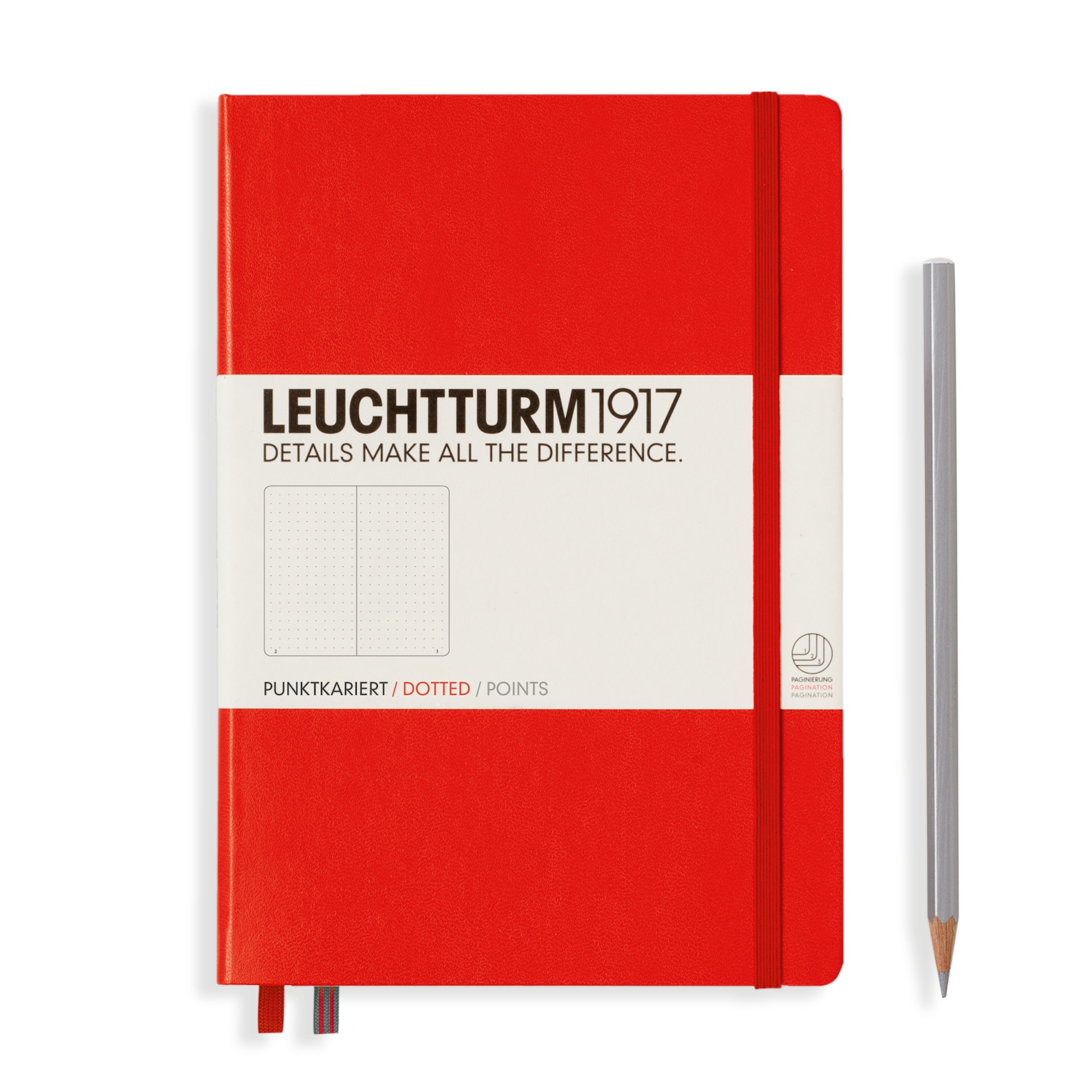 Leuchtturm medium gestippeld notitieboek (A5) hardcover