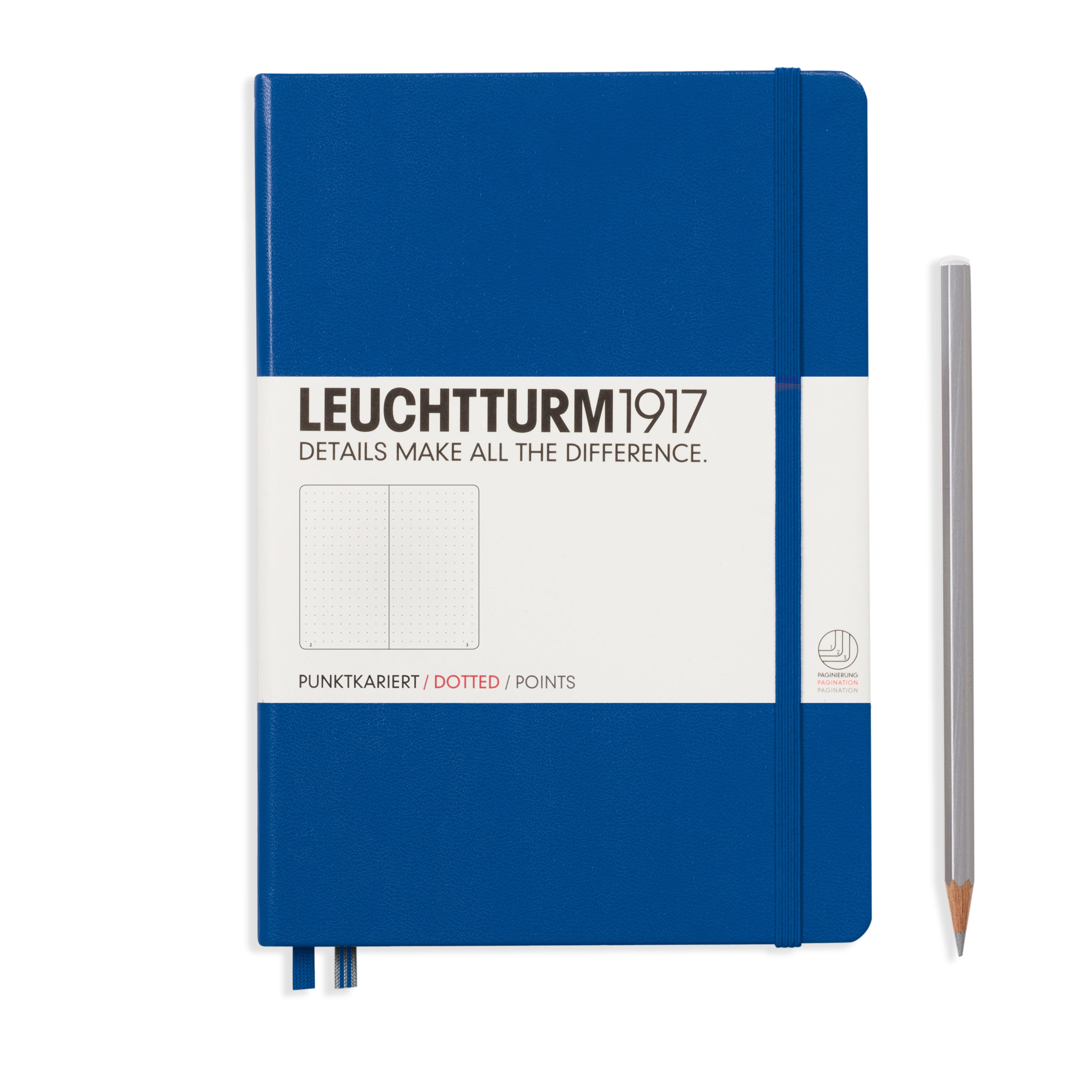 Leuchtturm medium gestippeld notitieboek (A5) hardcover