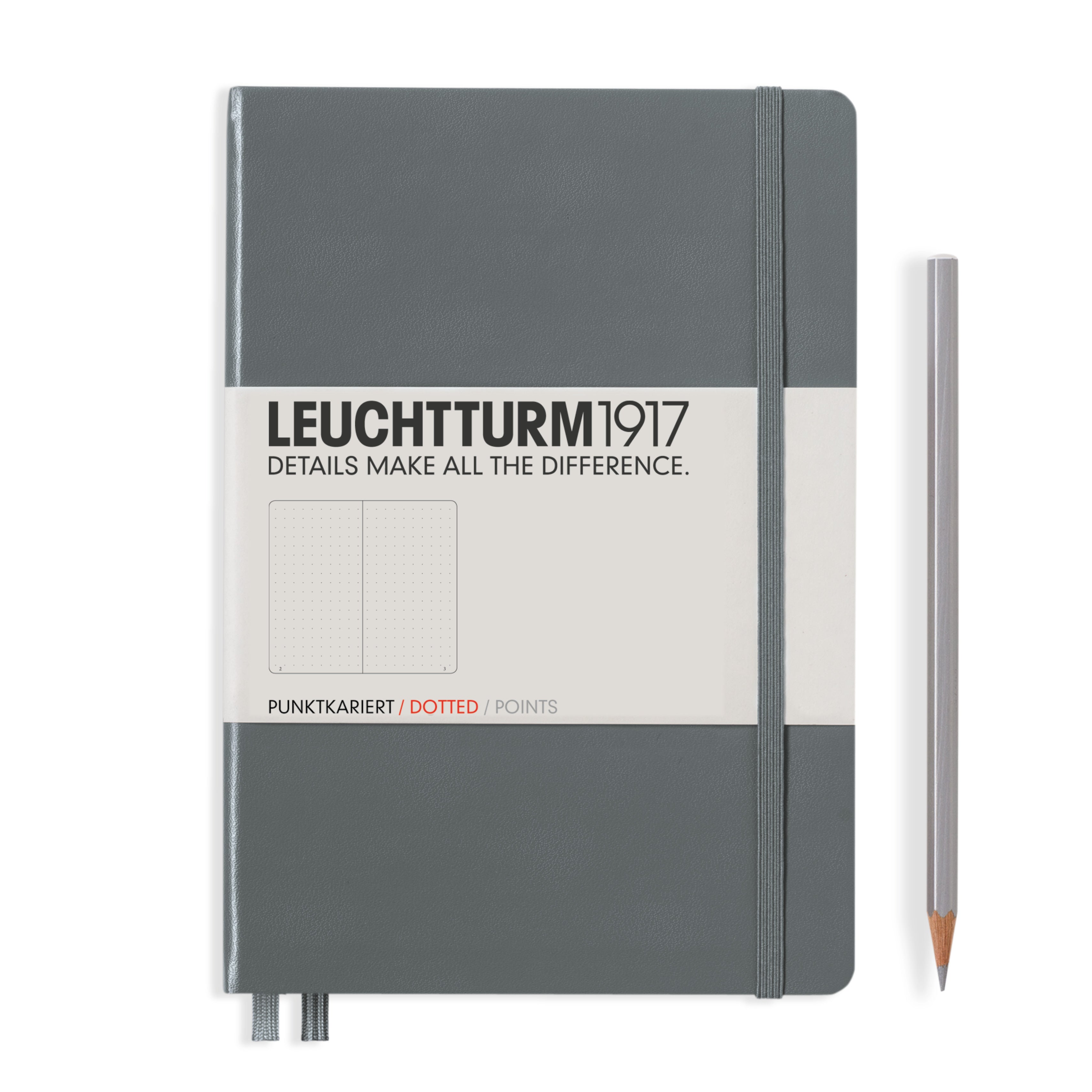 Leuchtturm medium gestippeld notitieboek (A5) hardcover