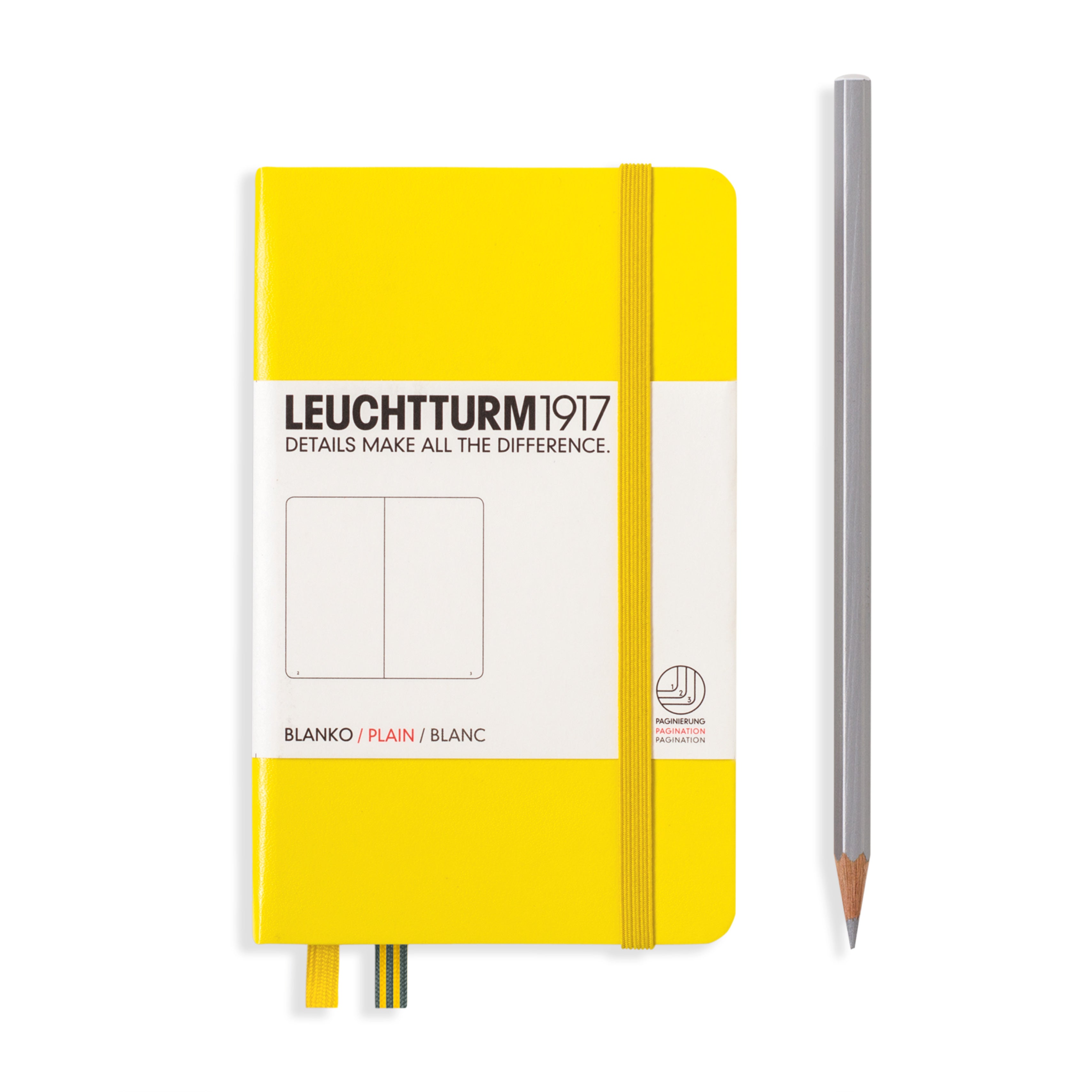 Leuchtturm Notitieboek Pocket (A6) Hardcover Blanco