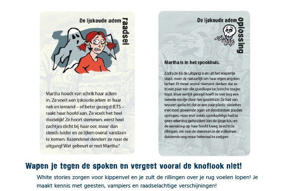 White Stories - 50 geheimzinnige puzzels over spookachtige verschijningen