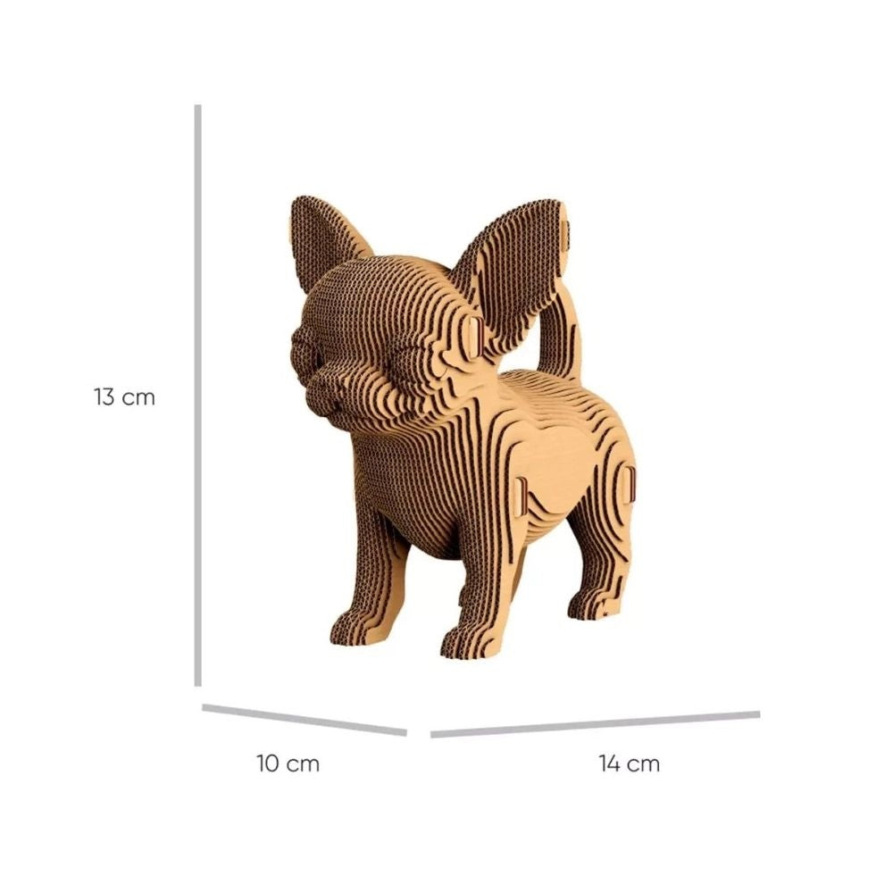 3D Kartonnen Puzzle: Chihuahua Puppy