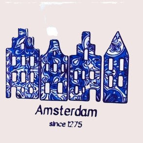 Tegeltje Amsterdam Small 750 jaar oud