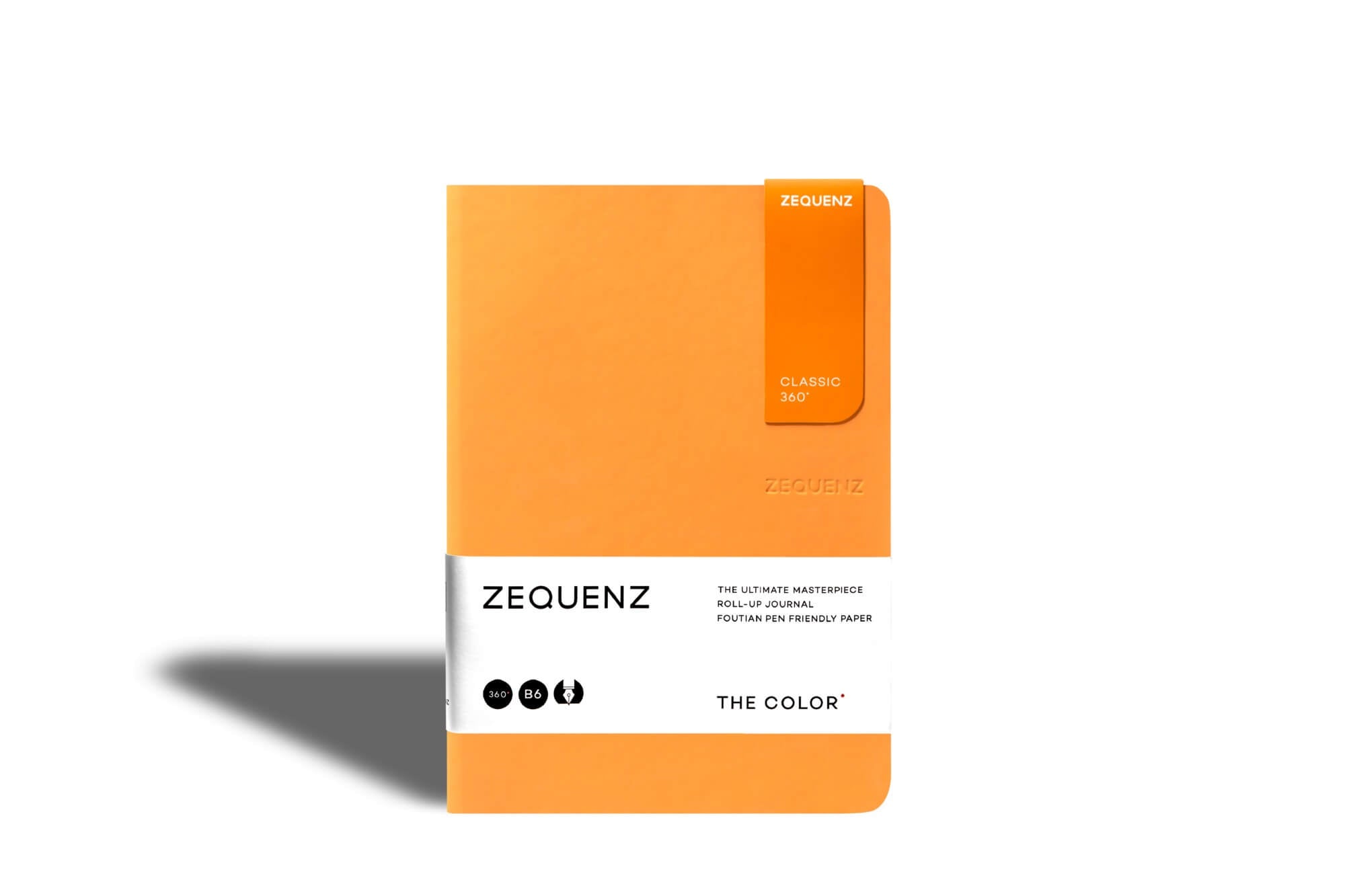 Zequenz 360⁰ Notizbuch B6 Apricot Blanko