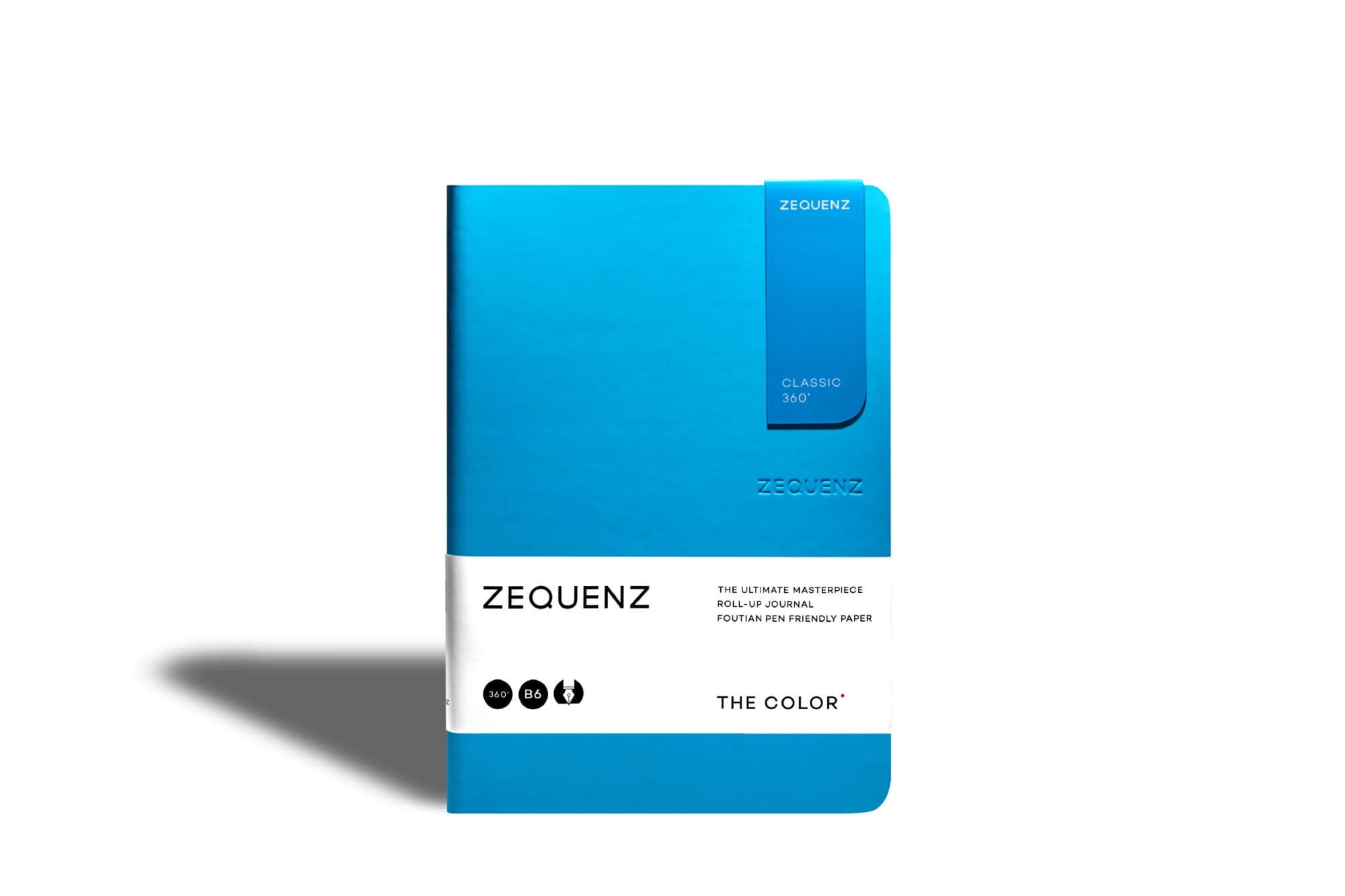 Zequenz 360⁰ Notizbuch B6 Ozean Blanko