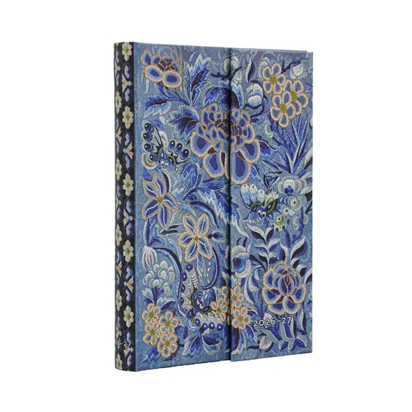 Paperblanks 18-Monats-Planer Mini Hardcover Blue Willow 2026-2027