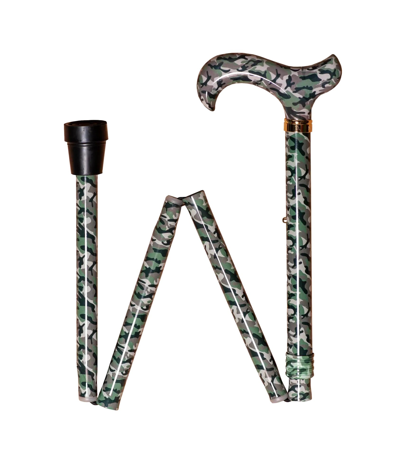 Walking Stick, Foldable and Adjustable