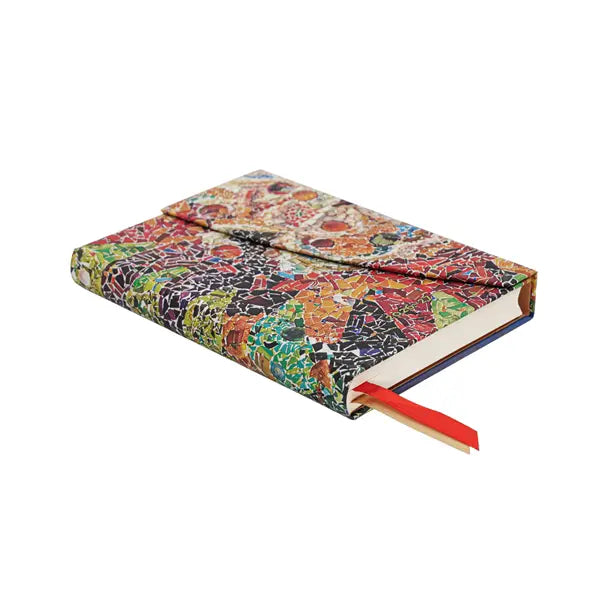 Paperblanks 18-Monats-Planer Mini Hardcover Gaudis Sonne 2026-2027