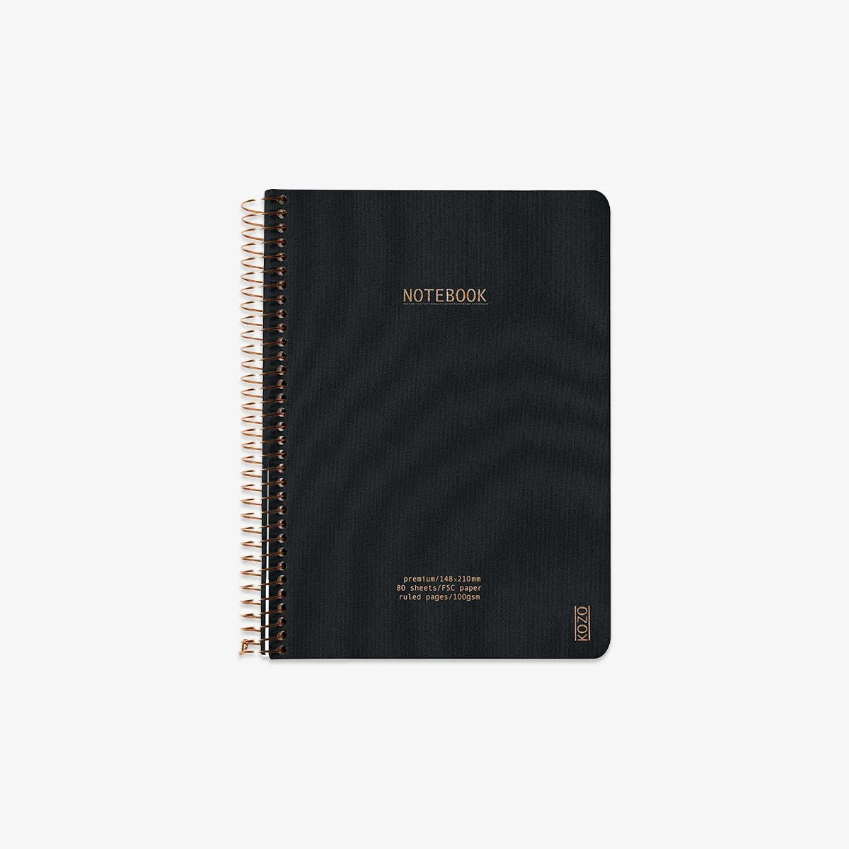 KOZO Notizbuch Canvas A5 liniert