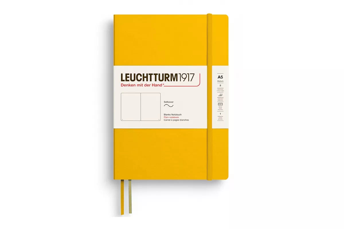 Leuchtturm Notizbuch Medium  (A5) Softcover Blanko