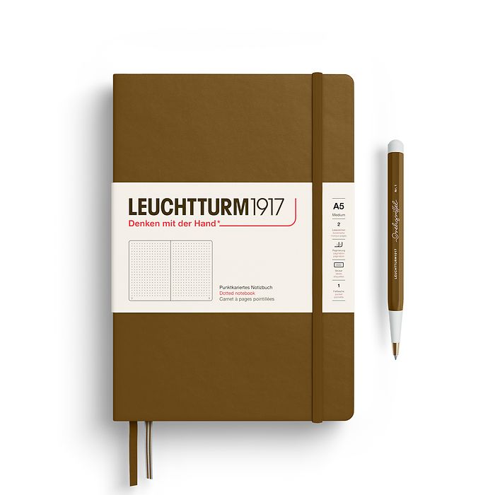 Leuchtturm medium gestippeld notitieboek (A5) hardcover