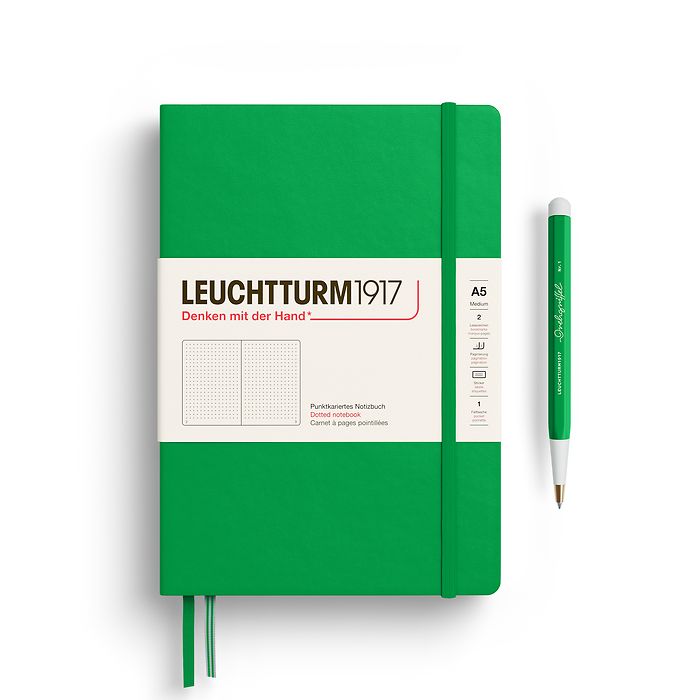 Leuchtturm medium gestippeld notitieboek (A5) hardcover