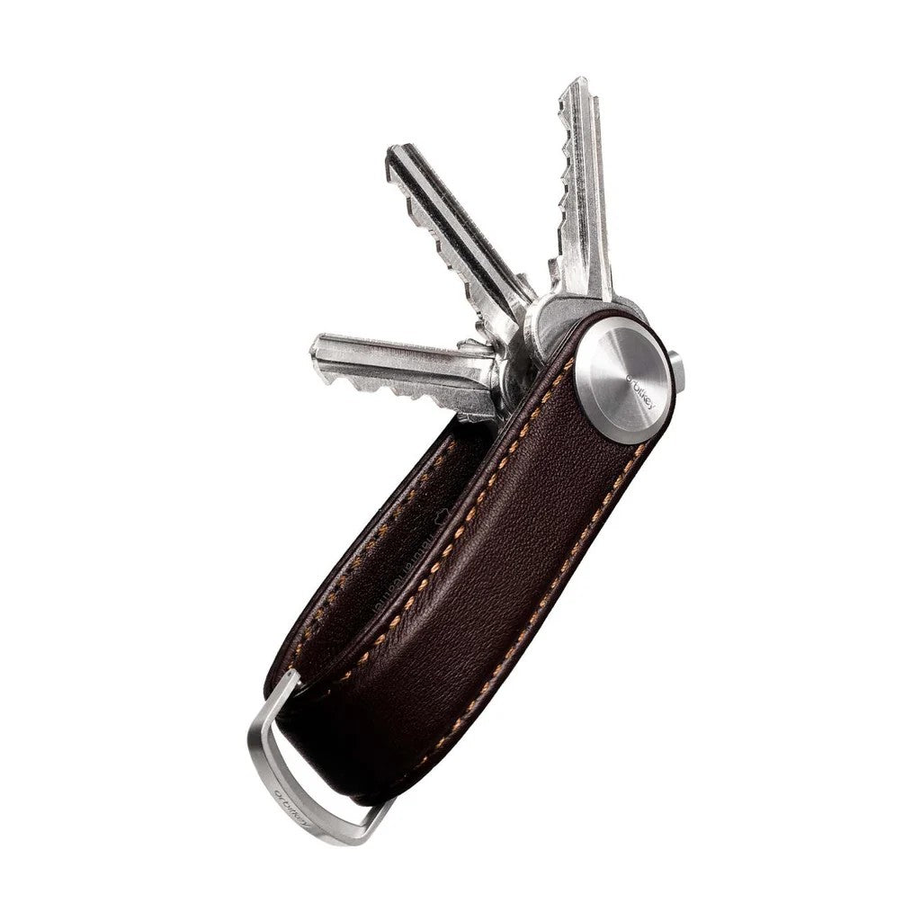 Orbit key organiser PRO leather Mahogany