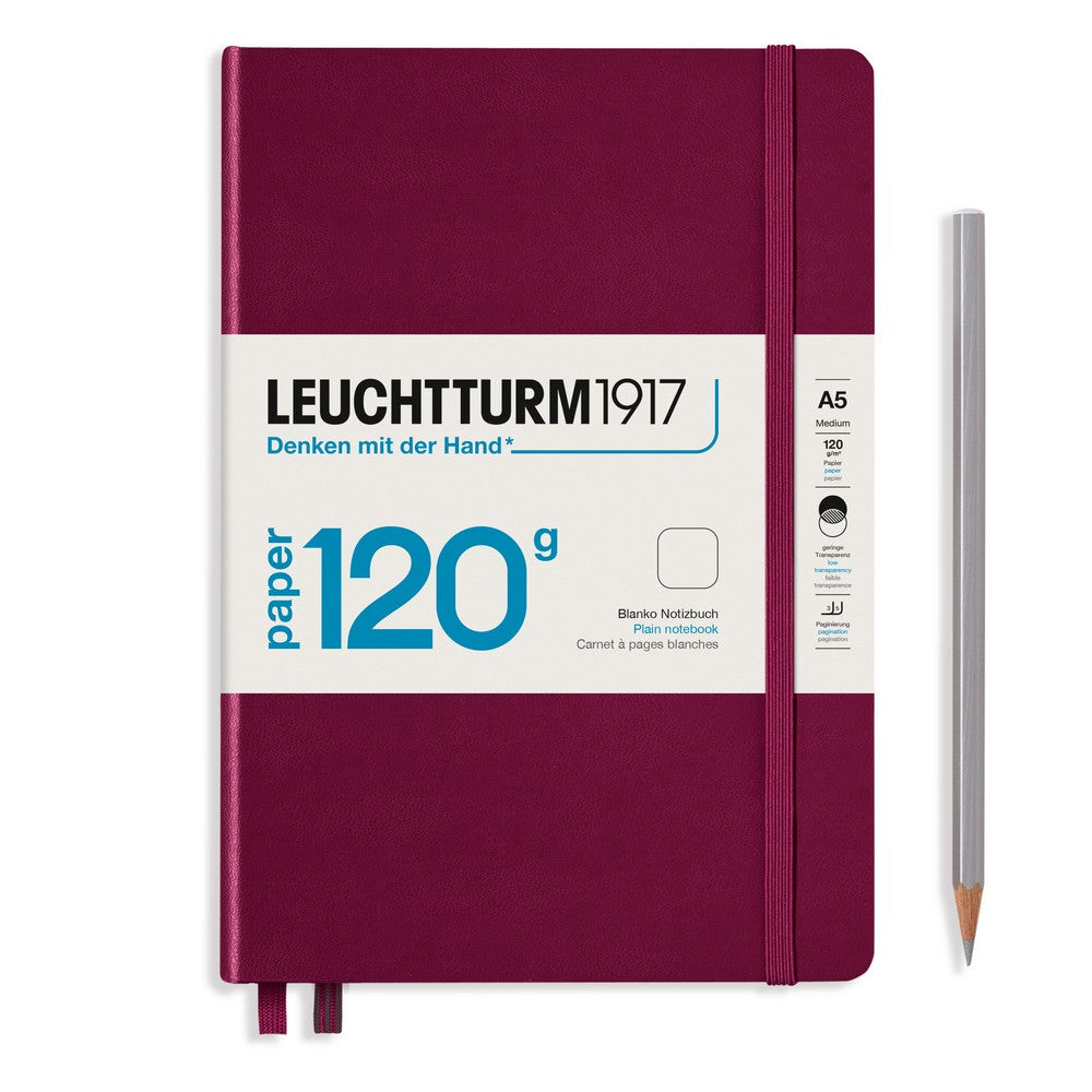 Leuchtturm Notitieboek Medium (A5) Hardcover Blanco 120 g