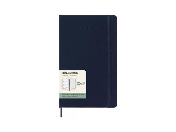 Moleskine 18 Monaten-Planer 2026-27 Softcover Large Woche + Notizen