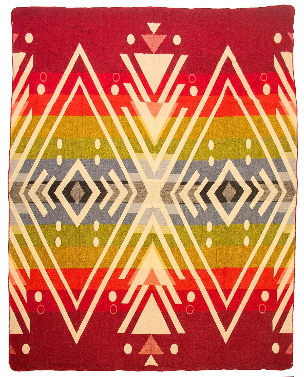 Alpaka Native Decke Imbabura Rot
