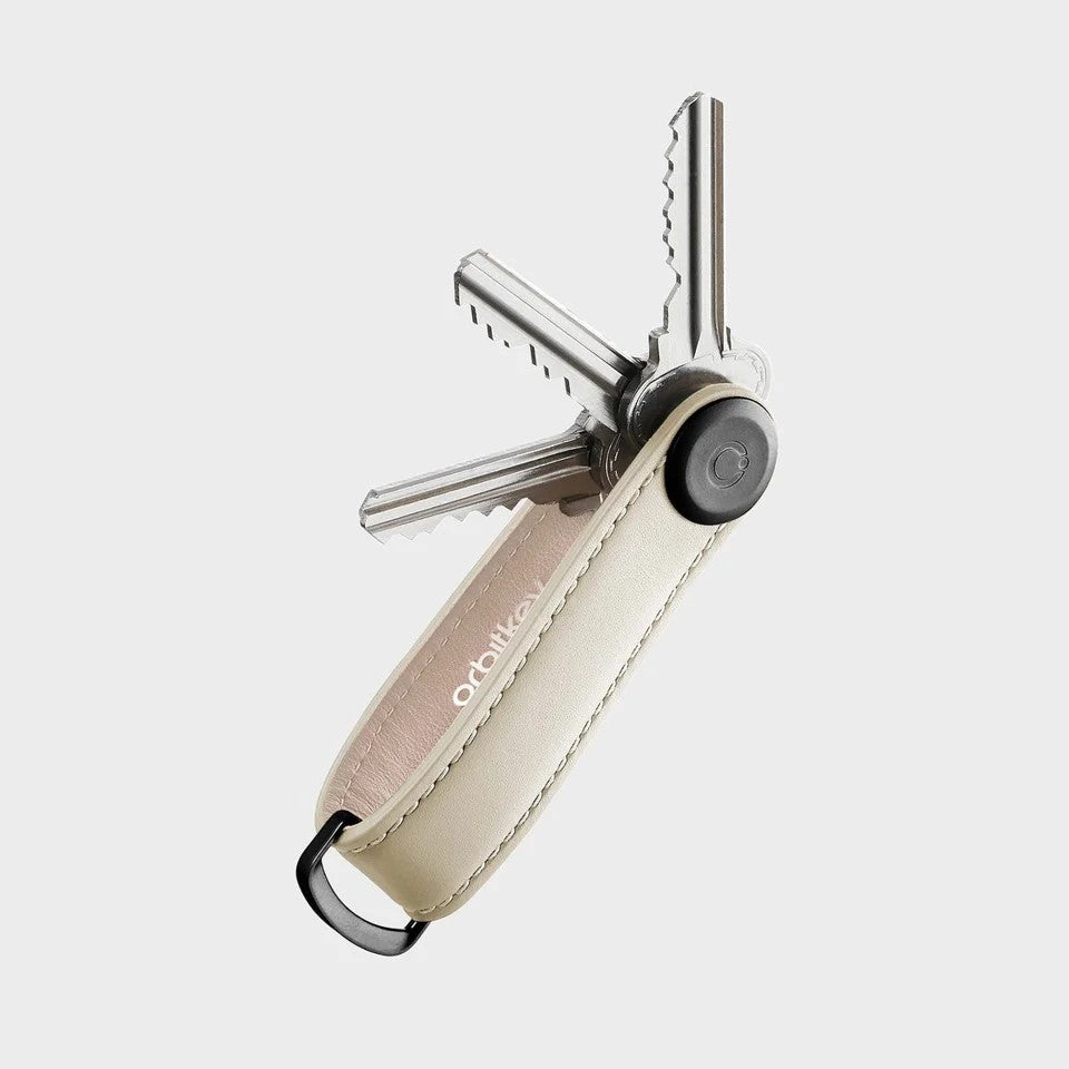 Orbit key organiser leather Sand