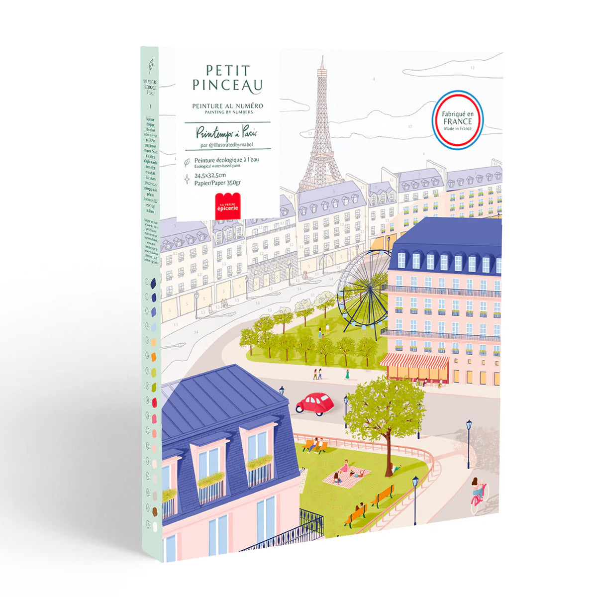 Kit for Painting By Numbers - Paris
