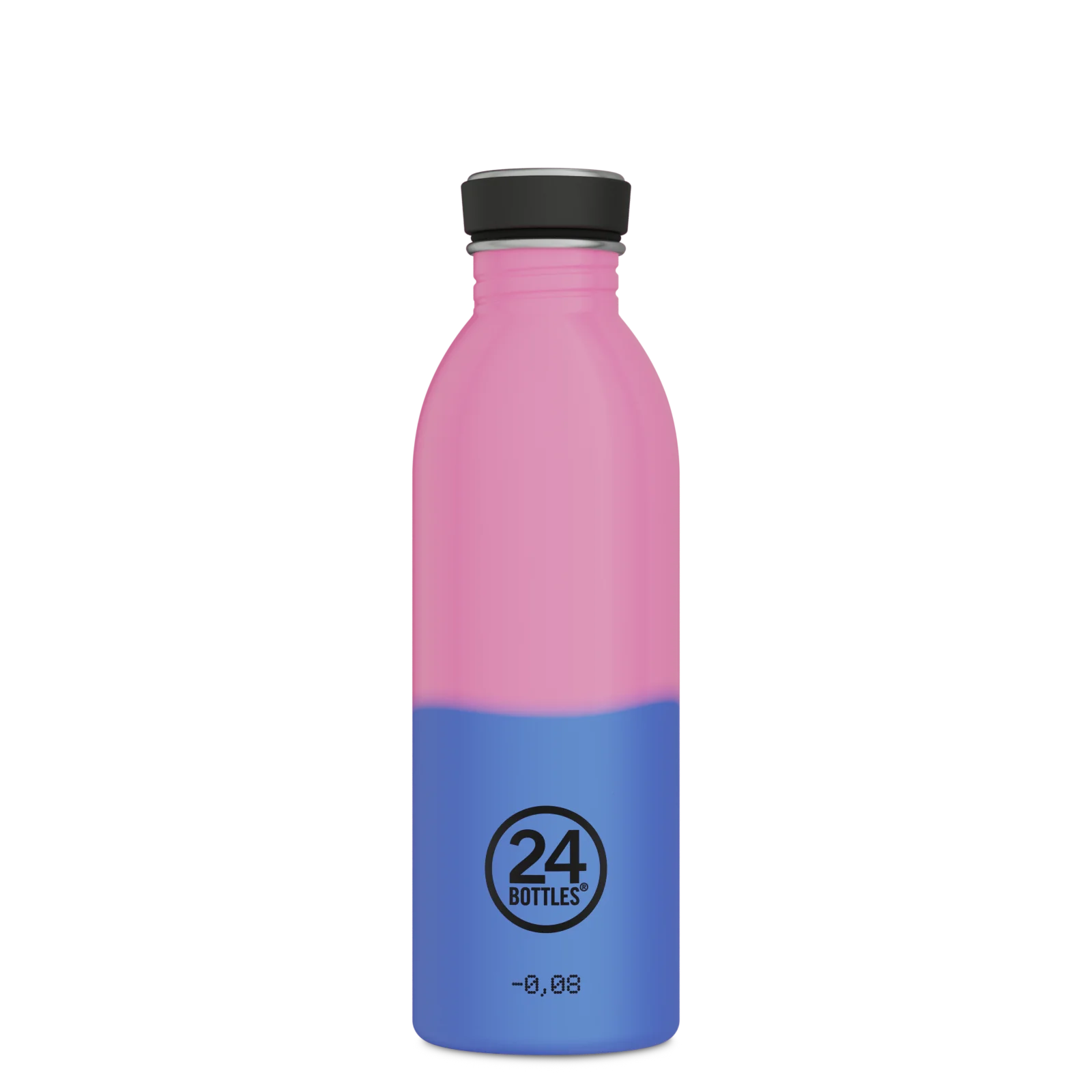 24 Bottles Urban Bottle 500ml REactive Roze/Blauw